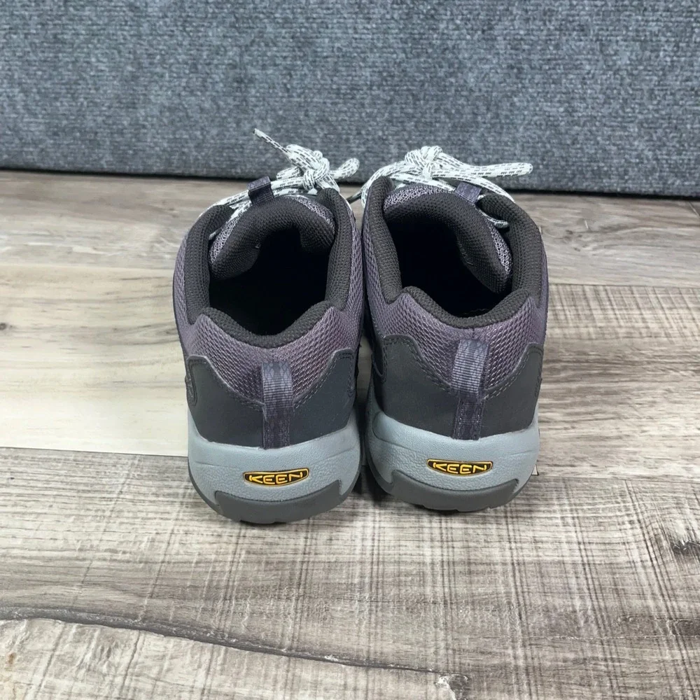 KEEN Oakridge Hiking Shoes Womens 7 Low Top Trail Sneakers Gray Purple EUC